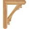 Ekena Millwork Merced Craftsman Rough Sawn Bracket, Western Red Cedar, 6"W x 32"D x 40"H BKT06X32X40MRC04RWR - alternate 2